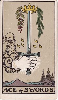 Schwert-Ass