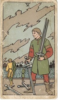 Fünf der Schwerter