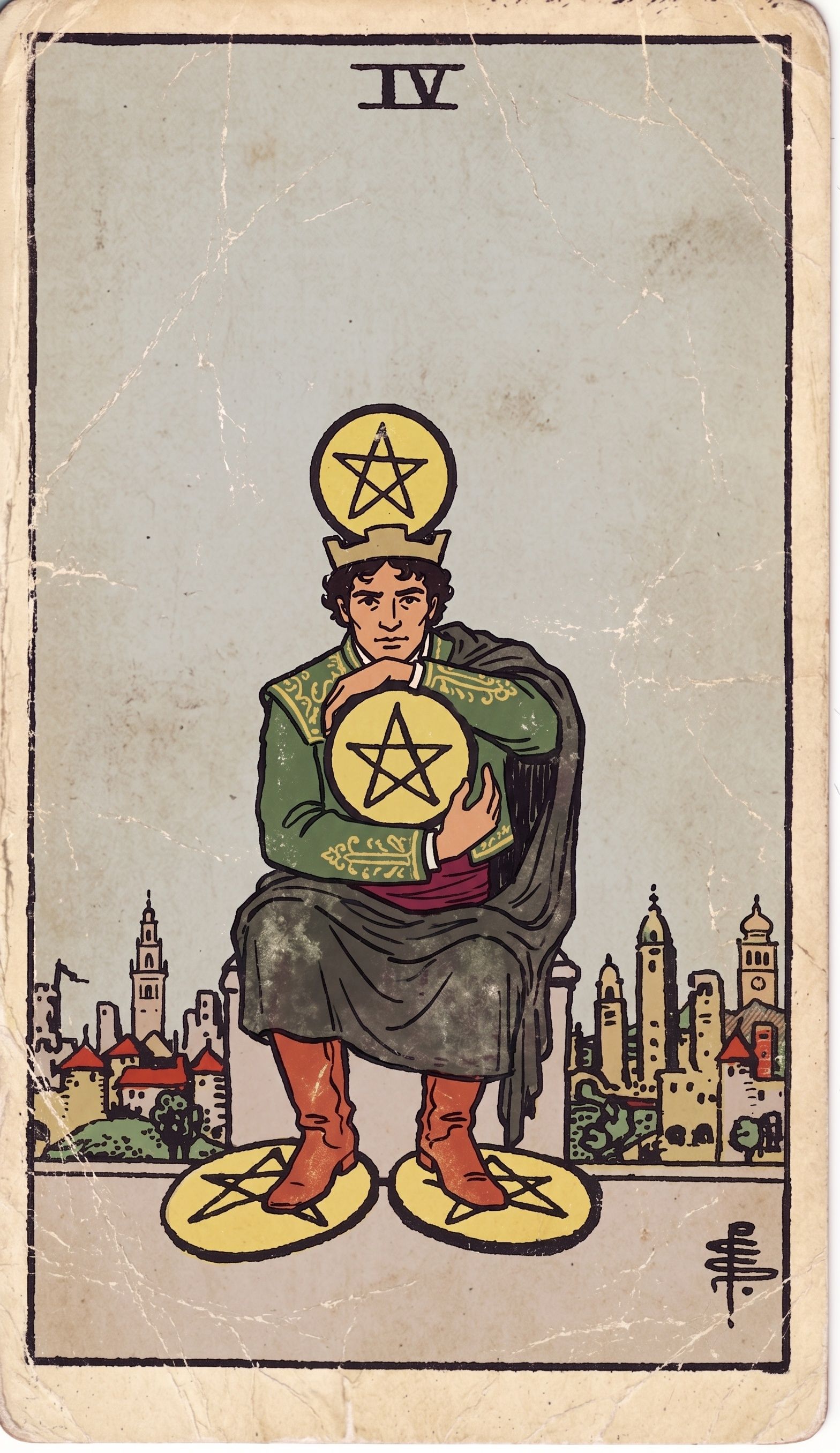 Four of Pentacles