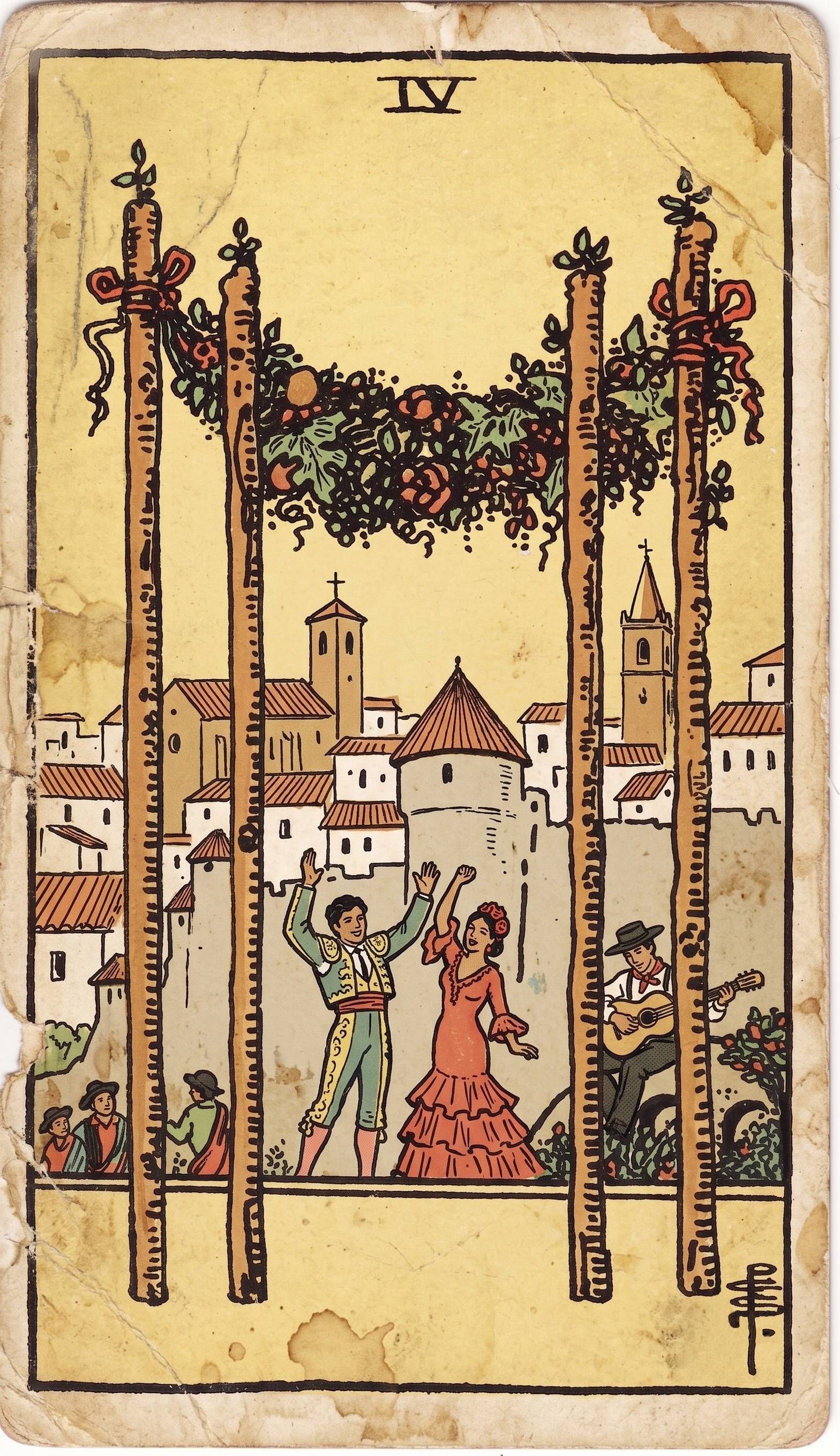 Four of Wands
