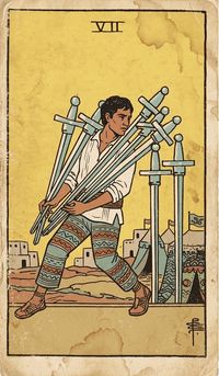 Siete de Espadas
