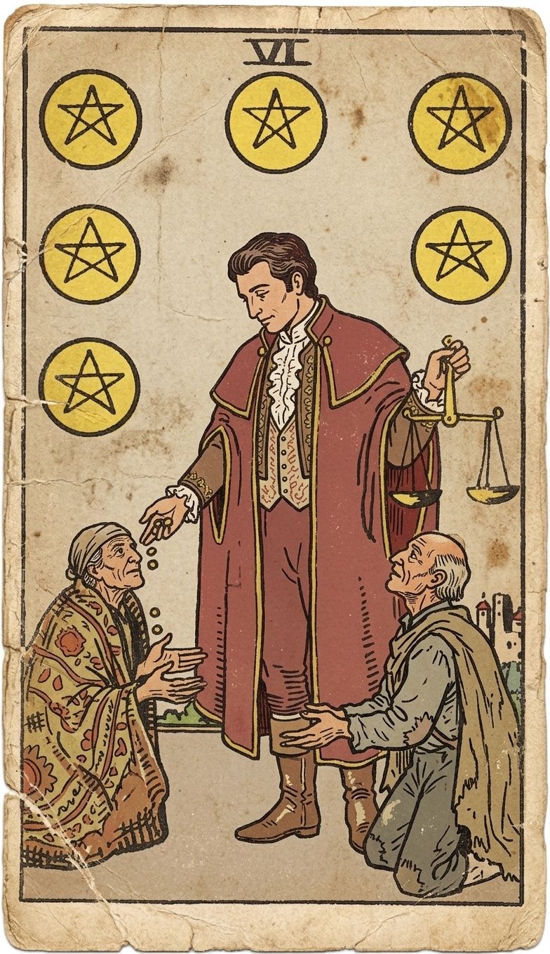 Six of Pentacles