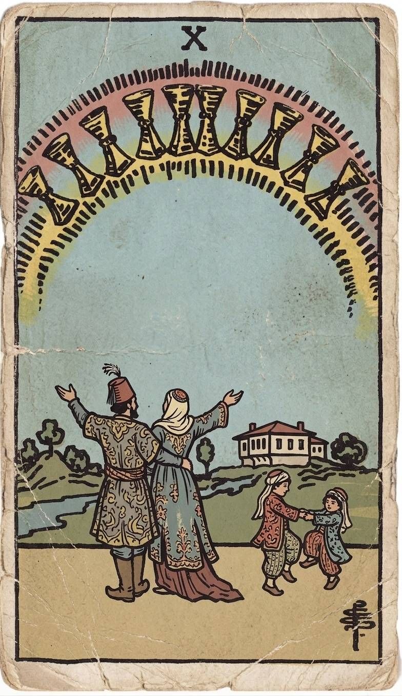 Zehn der Kelche
