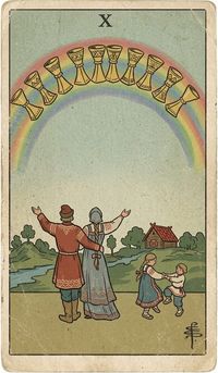Zehn der Kelche